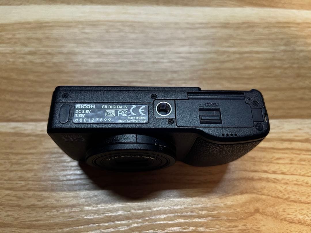 RICOH GR digital IV シャッター回数1万未満