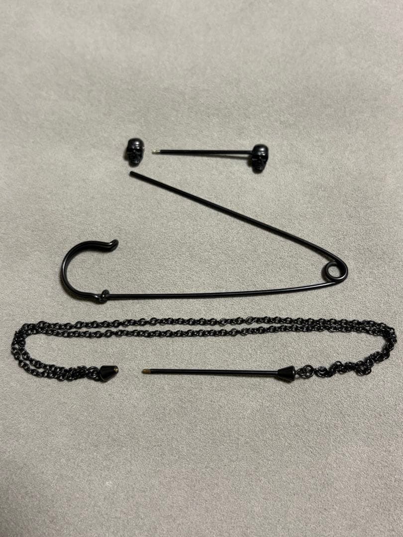 ★激レア ピンホールスカルシャツ 06AW Noir期 ナンバーナイン　ドクロ