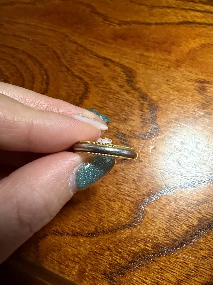 Tiffany リング　750（K18）　PT950