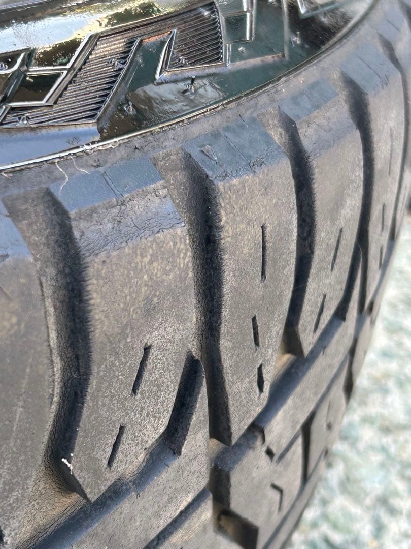 オープンカントリーRT 16 インチ　アルミホイールセット④ハイエース　熊本市