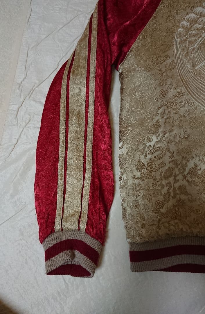 雅。花旅楽団 鳳凰柄 スカジャン