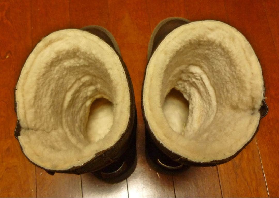 UGG★ケンジントン5678★ムートンエンジニアブーツ★ダークブラウン25cm