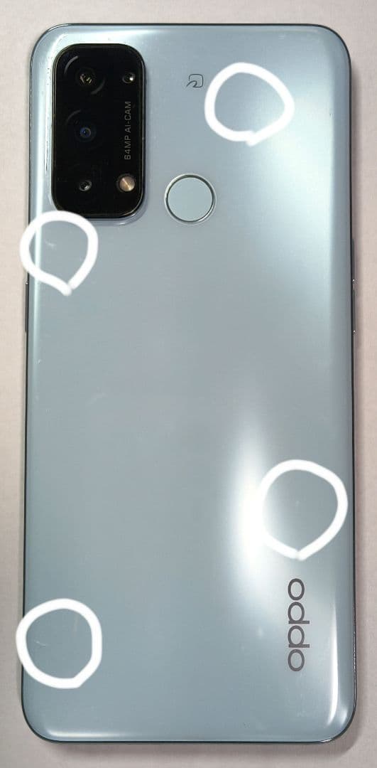 OPPO Reno5A アイスブルー　SIMフリー