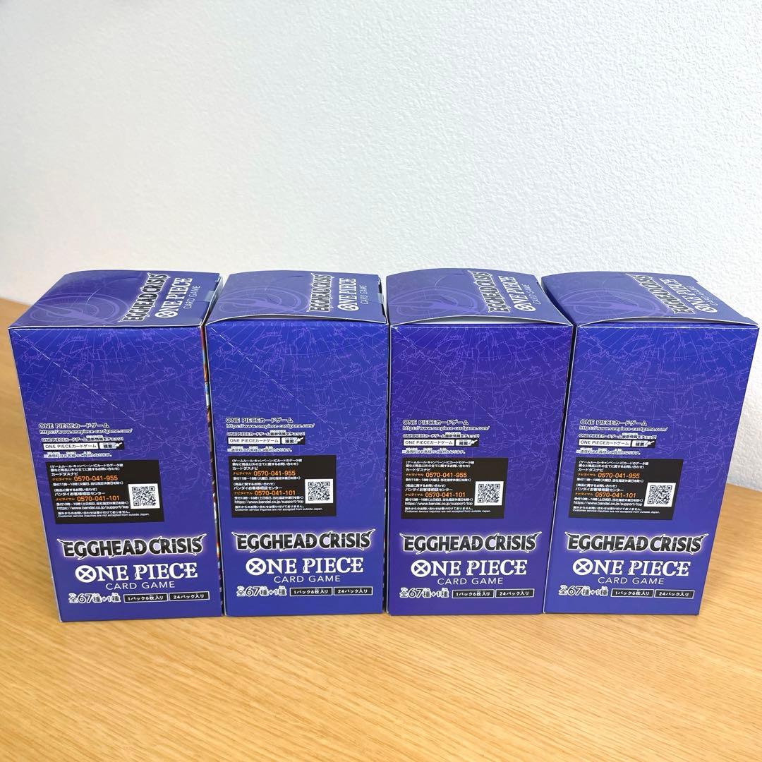 ワンピース EGGHEAD CRISIS 7box 新品未開封　テープ付き