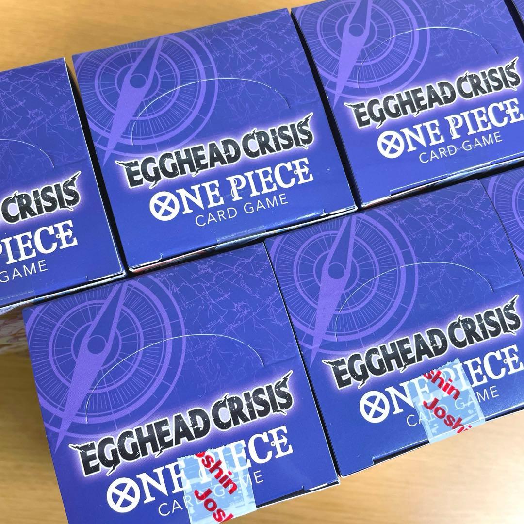 ワンピース EGGHEAD CRISIS 7box 新品未開封　テープ付き