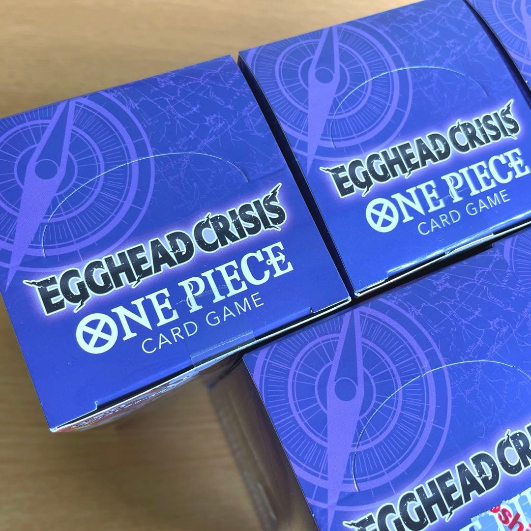ワンピース EGGHEAD CRISIS 7box 新品未開封　テープ付き