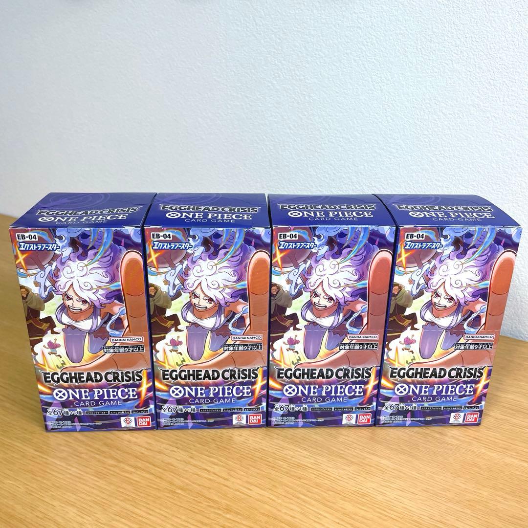 ワンピース EGGHEAD CRISIS 7box 新品未開封　テープ付き