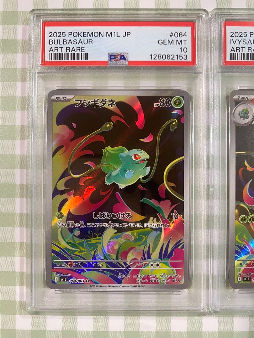 【PSA10 3連番】 フシギダネ フシギソウ メガフシギバナex ポケカ 環境