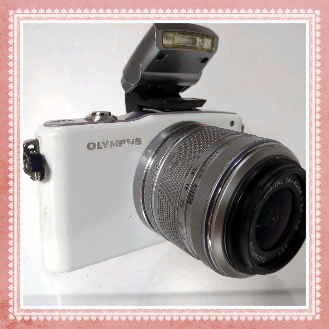 ❤️Olympus❤️ E-PM1❤️スマホ転送可❤️手ぶれ正常 #1221