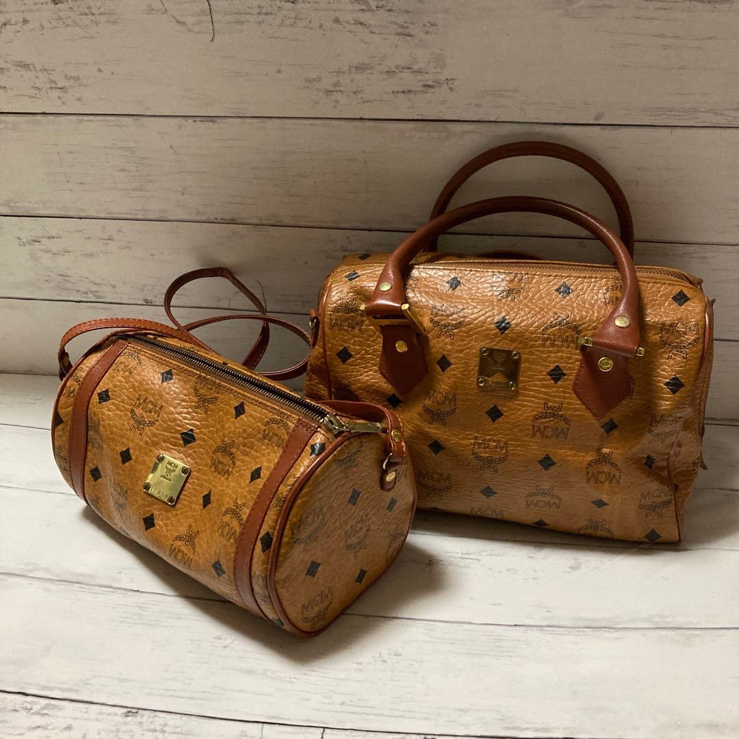 MCM ボストンバッグ ショルダーバッグ2点セット美品