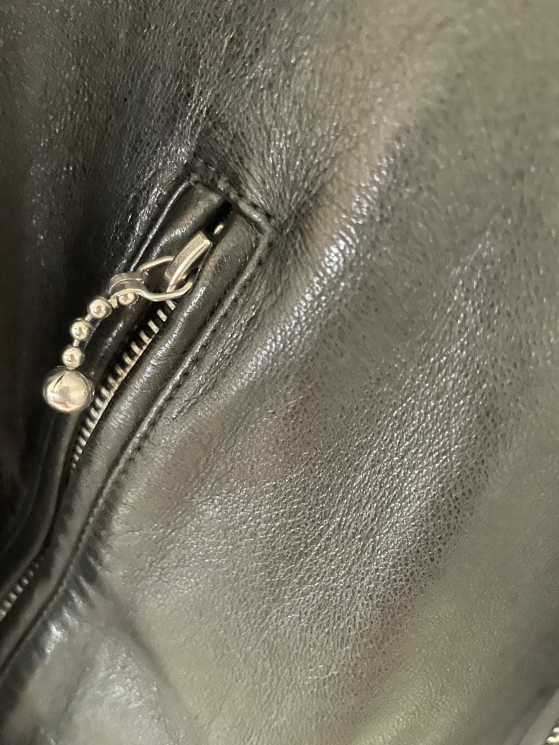 ヒステリックグラマー　ラムレザージャケットM