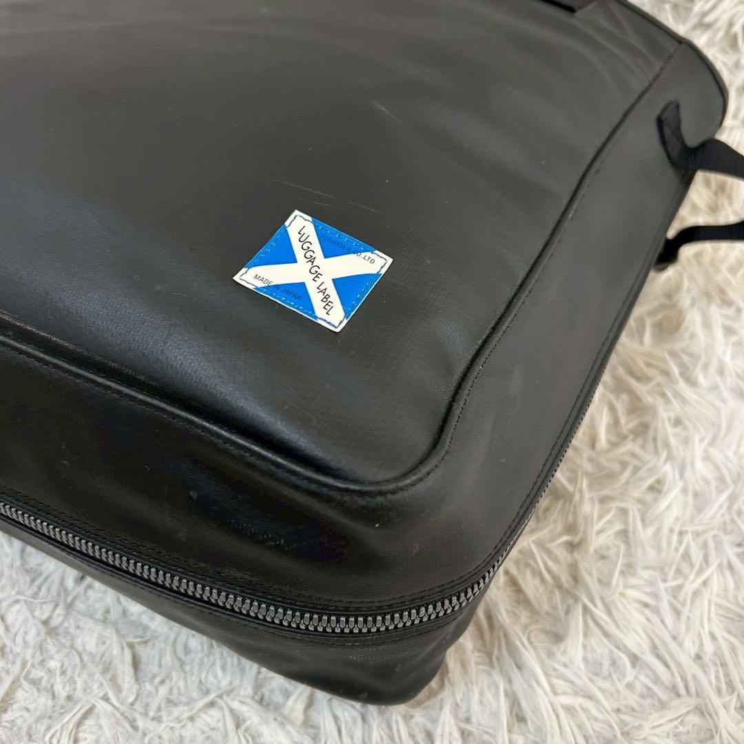 極美品✨ラゲッジレーベル ニューライナー トートバッグ 黒 拡張可能