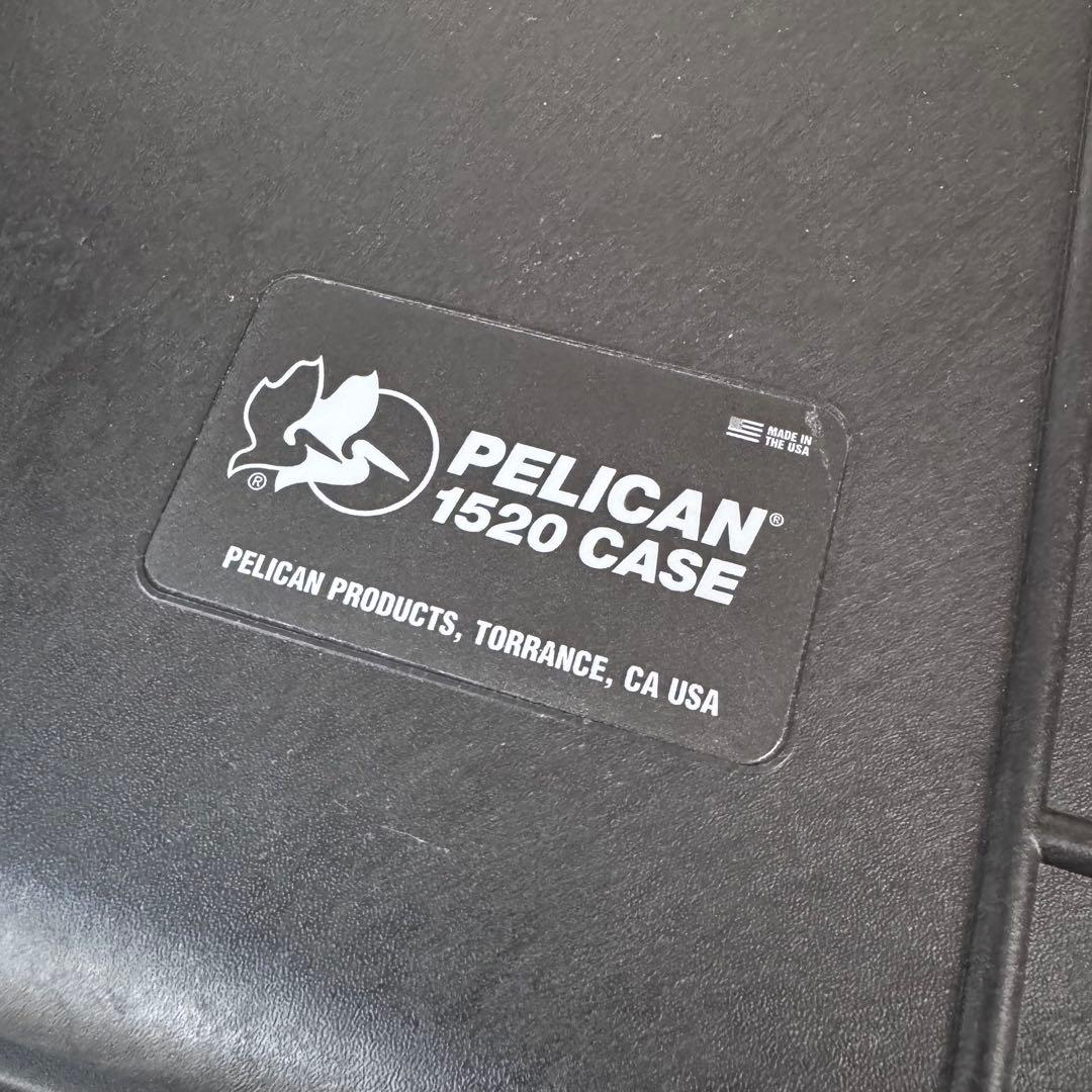 専用】 PELICAN 1520 USA　ペリカン　米軍　ミリタリー　黒　衝撃