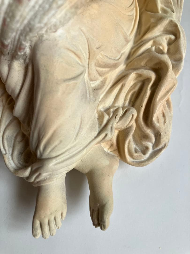 幼い天使たちの聖水盤　フランスアンティーク