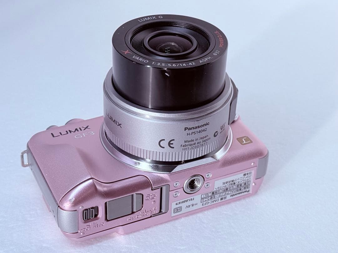 LUMIX DMC-GF3X フェアリーピンク 動作確認済 ミラーレス一眼