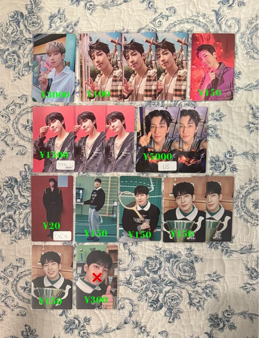 ウォヌ トレカ 16枚セット まとめ売り SEVENTEEN