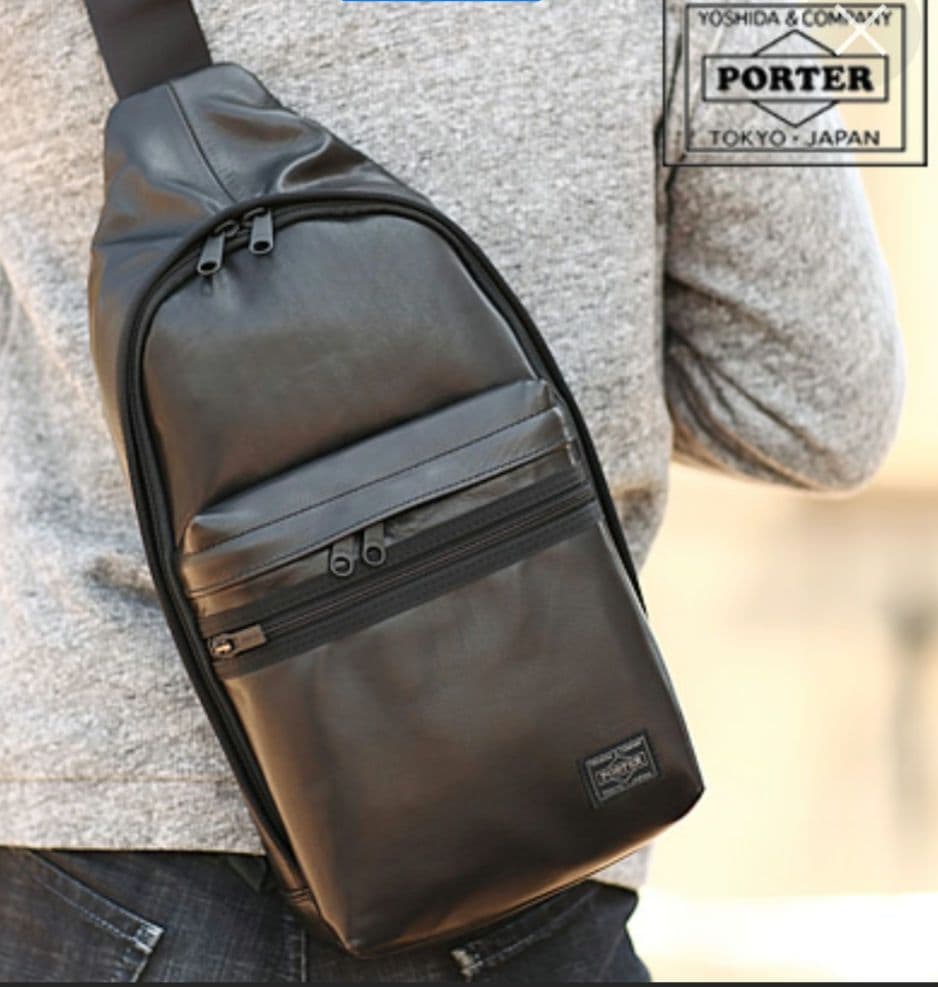 ★限定値下げ★　PORTER　ポーター　アルーフ　スリングショルダーバッグ　美品