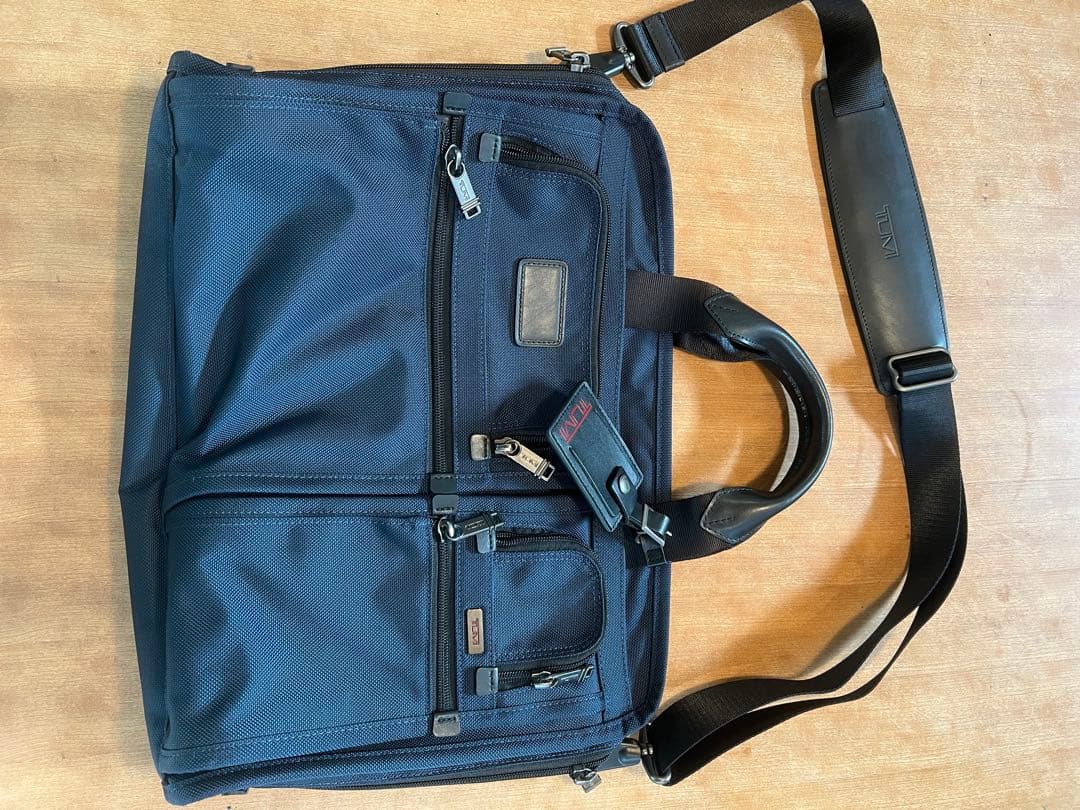 TUMI ビジネスバッグ 2WAY ショルダー(未使用品)ネイビー