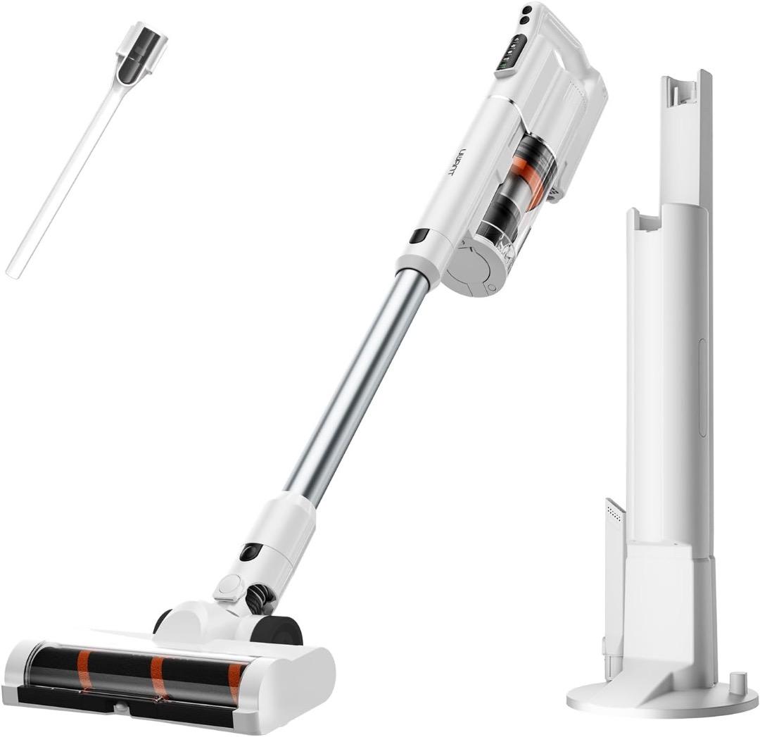 新品✨コードレス掃除機 超強力50kPa吸引 全自動ゴミ収集 軽量　静音設計