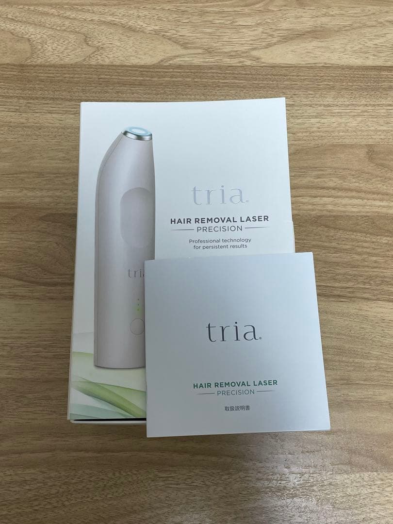 トリア　パーソナルレーザー脱毛器プレシジョン　脱毛後クリーム付き