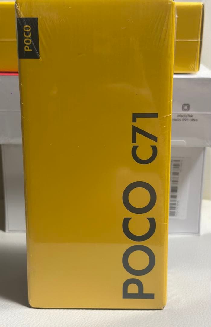 POCO C71 4GB+128GB ブラック　SIMフリー