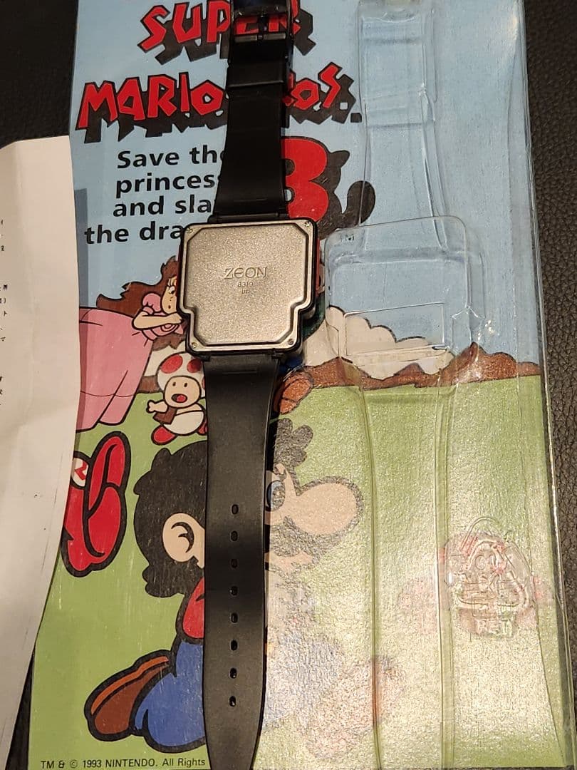 ジャンク　スパーマリオゲームウォッチ時計　ビンテージ