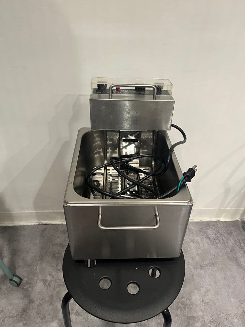 100V 卓上電気フライヤー エイシン