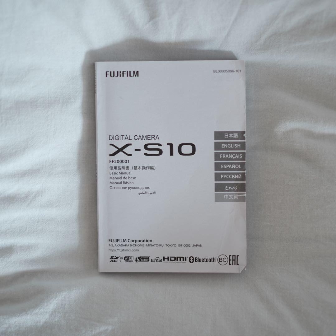 【中古】FUJIFILM / X-S10（本体及び一部付属品のみ）