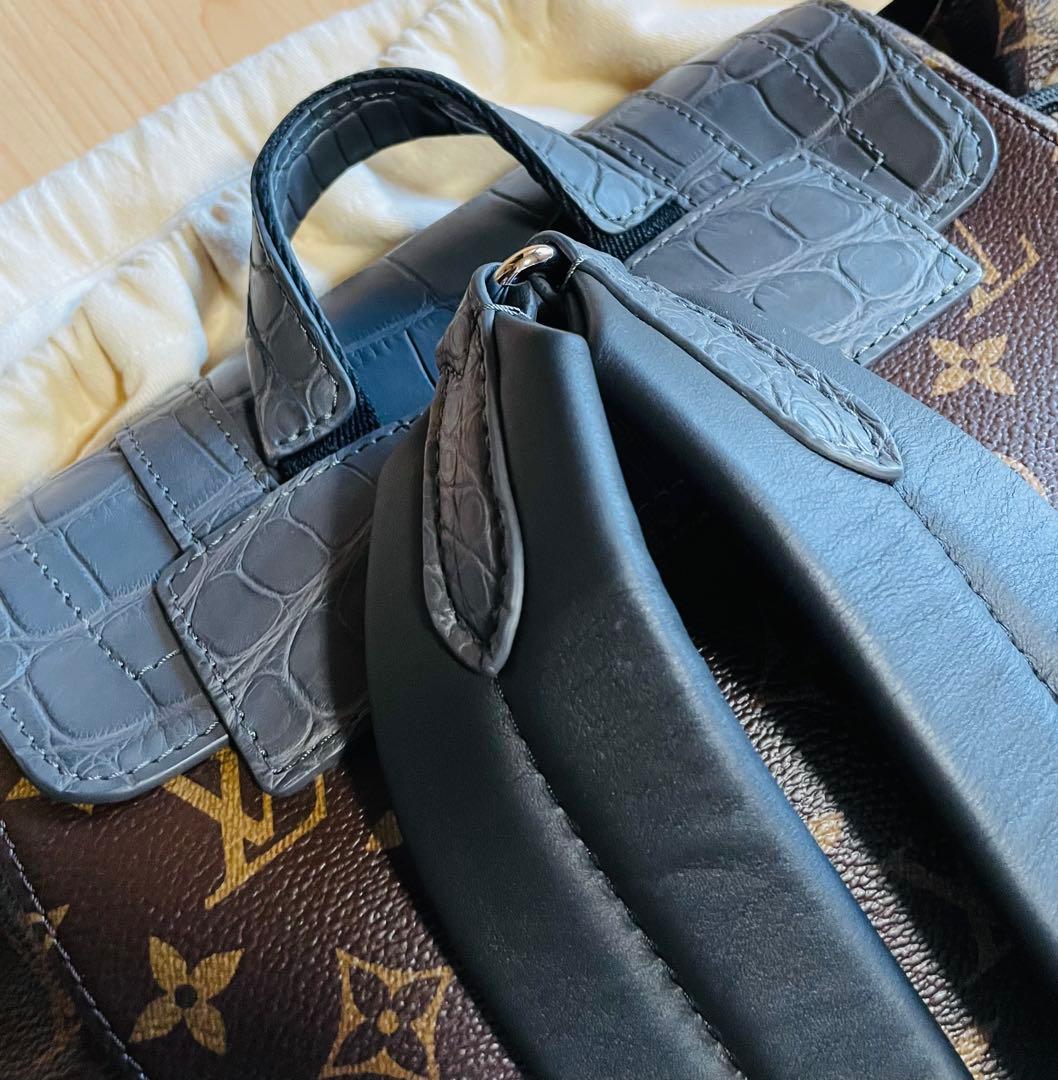 美品 レア Louis Vuitton クロコ クリストファーMM