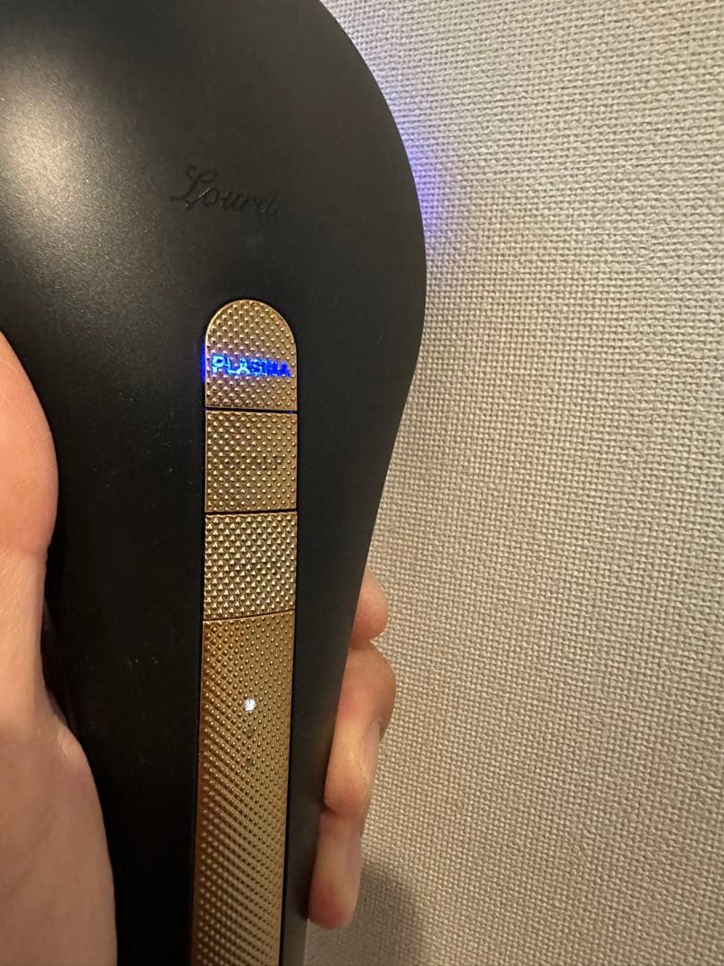 ルルド フェイスメイク プラズマエステブラシ AX-NBL504bk