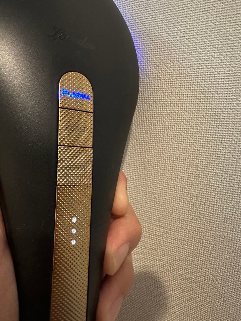 ルルド フェイスメイク プラズマエステブラシ AX-NBL504bk