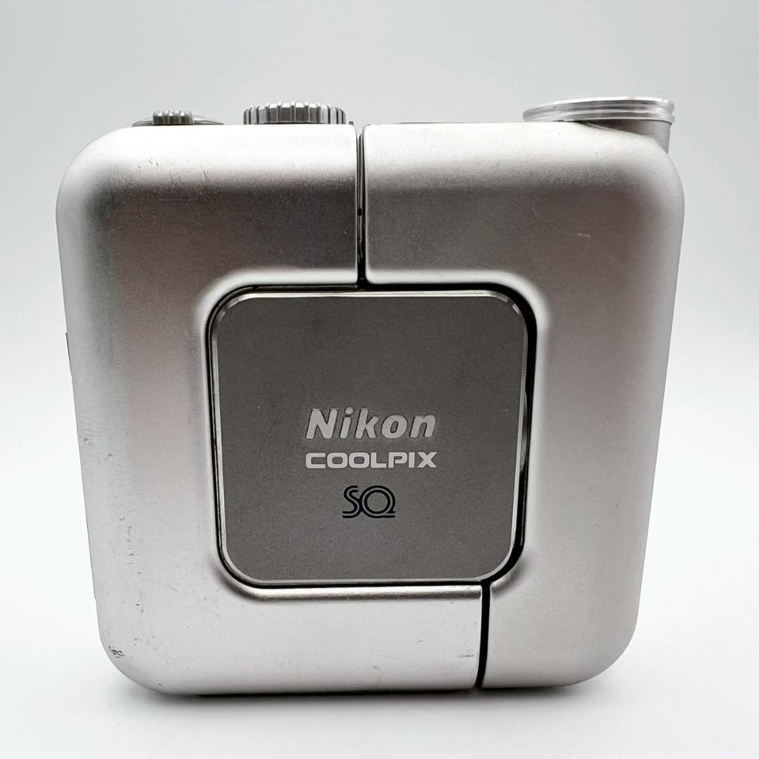 【完動品】Nikon COOLPIX SQ コンデジ シルバー 動作確認済