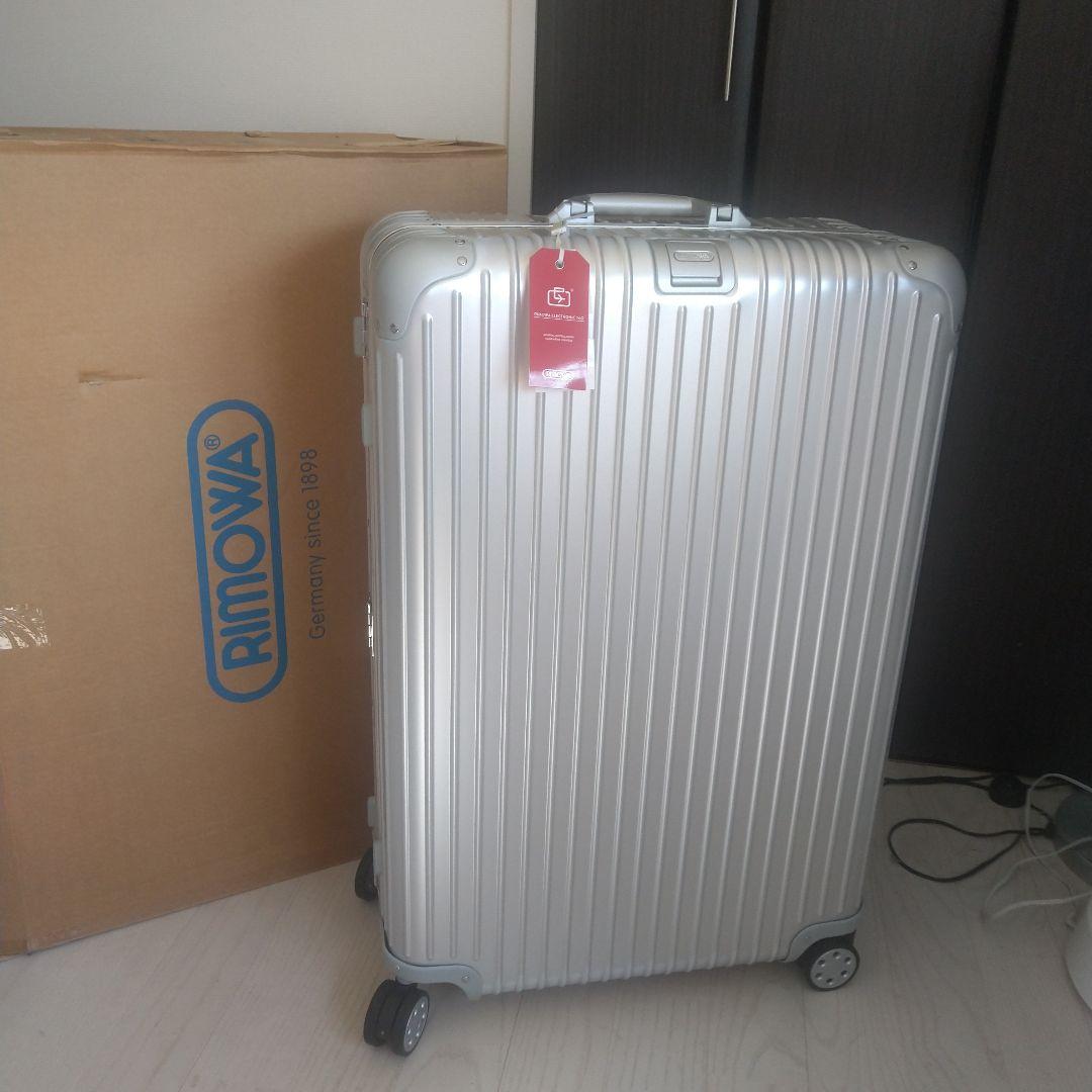 yasu最終値下リモワトパーズイータグ新品未使用品98リットル