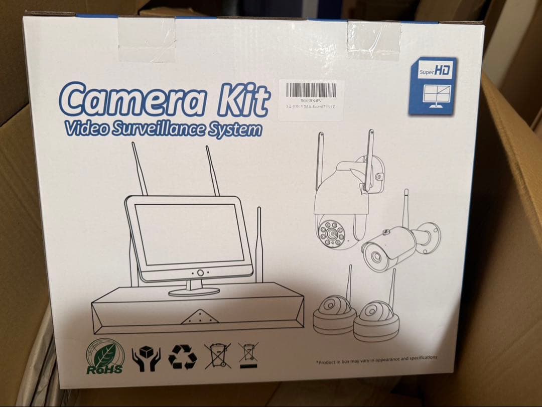 【大特価】JENNOV 防犯カメラ 屋外 poeドーム型防犯カメラ 500万画素