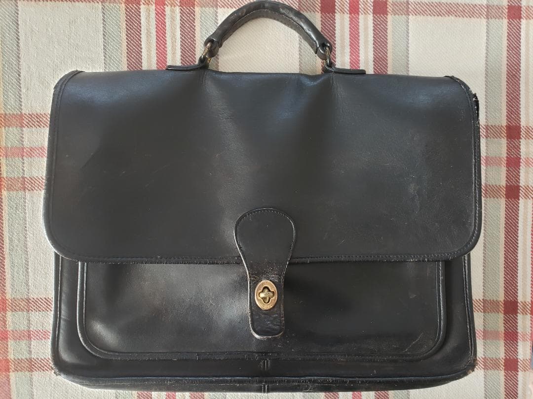 オールドコーチ Vintage COACH Leather Briefcase