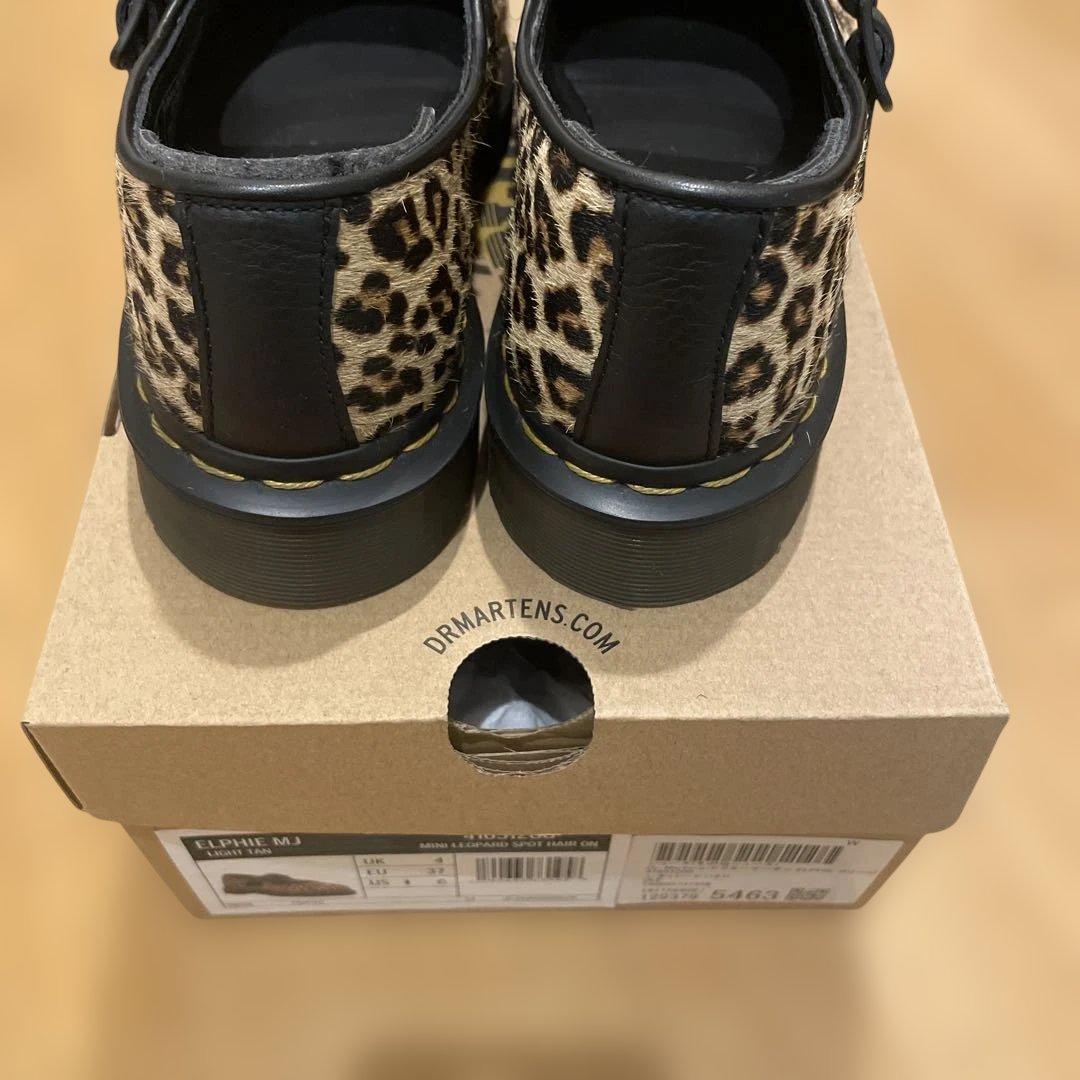 ドクターマーチン　ELPHIE MJ ヒョウ柄 ローファー US6