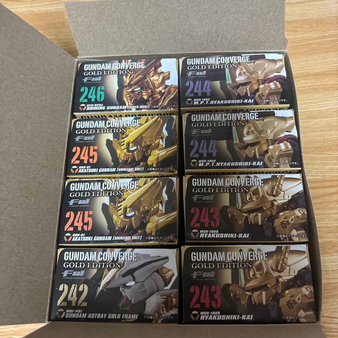 ⭐️新品未開封⭐️ガンダムコンバージ・ゴールドエディション 全5種8個入り