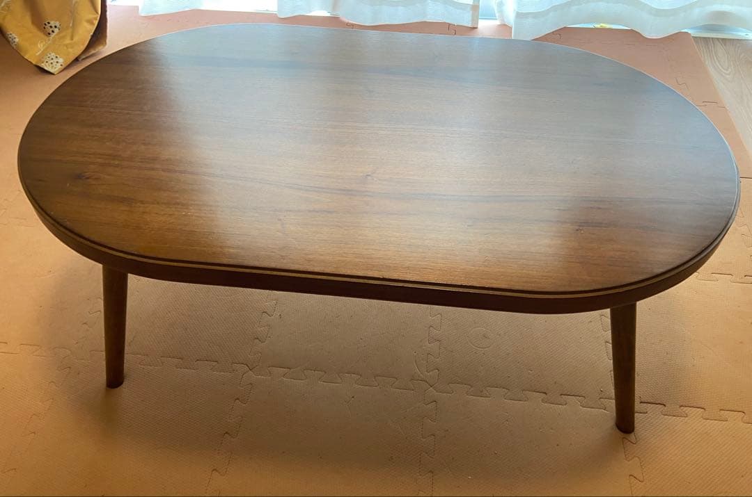 こたつ　ローテーブル　ウォールナット