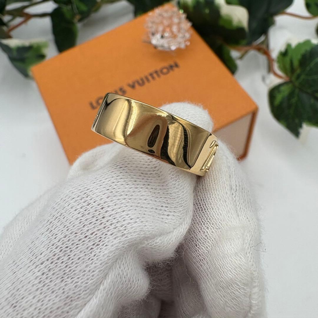 LOUIS VUITTON　バーグインスティンクト　リング　ゴールド　L