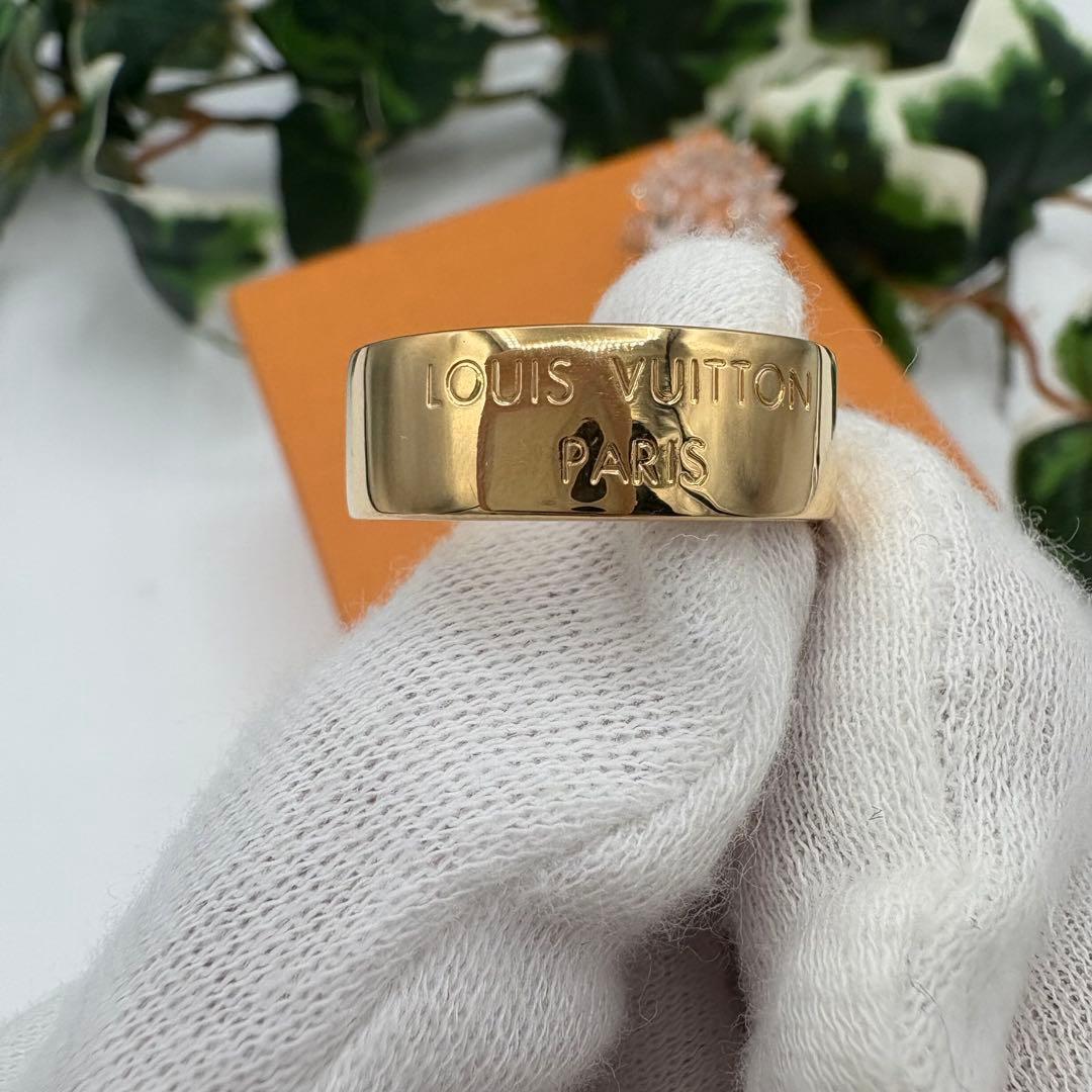 LOUIS VUITTON　バーグインスティンクト　リング　ゴールド　L