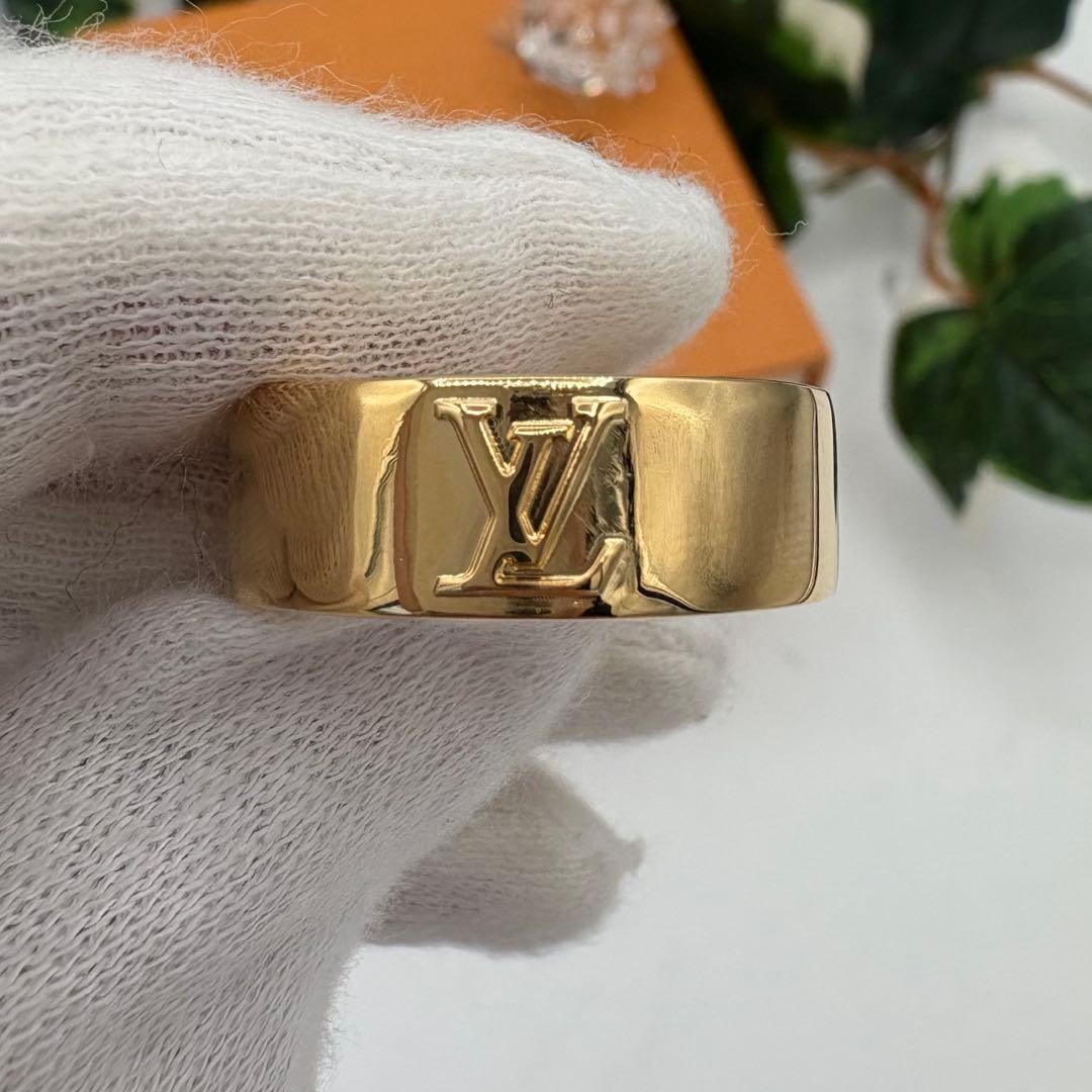 LOUIS VUITTON　バーグインスティンクト　リング　ゴールド　L