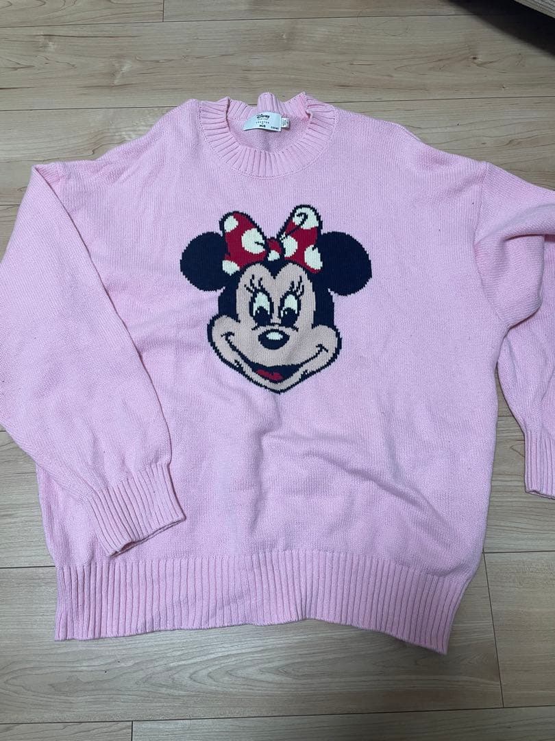 Disney ミニーマウス ニットセーター