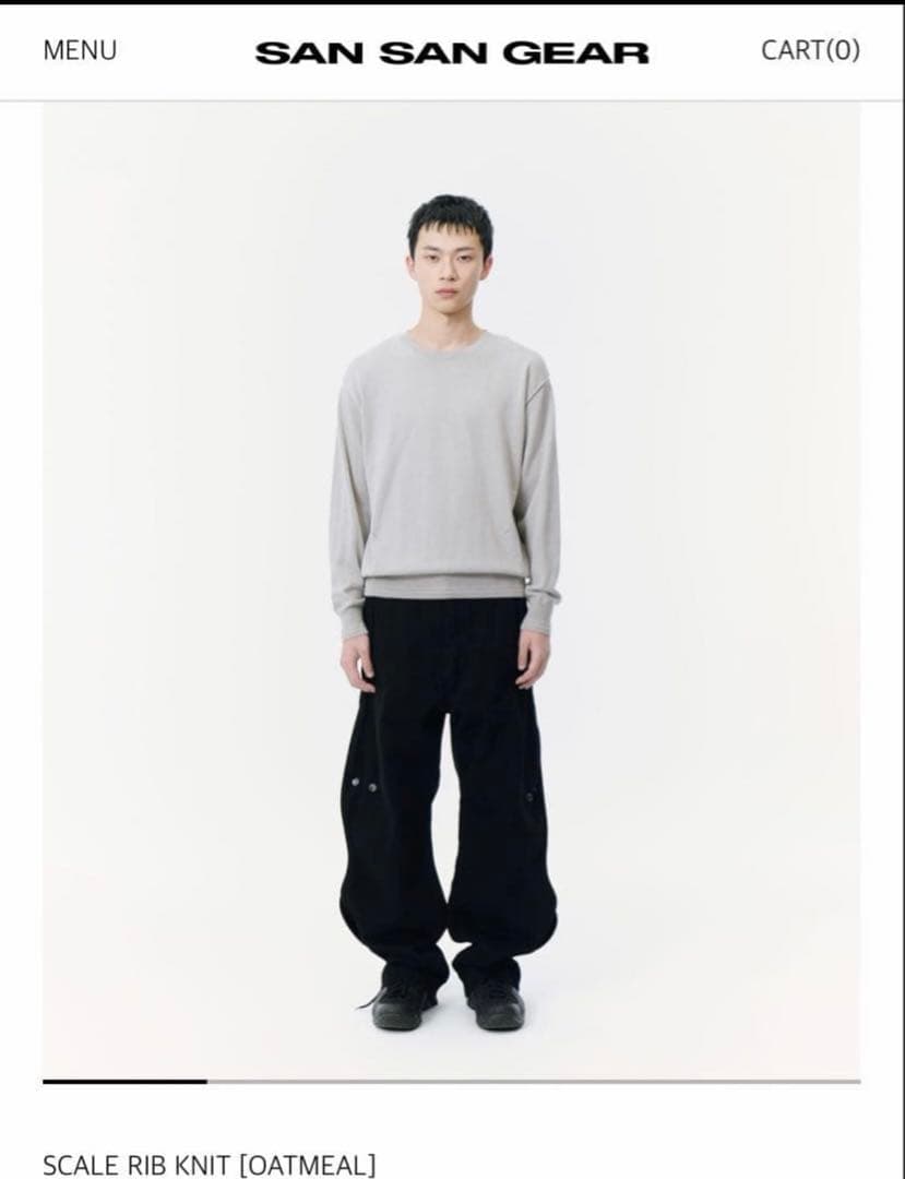 【日本未発売モデル！】 san san gear サンサンギア　ニット