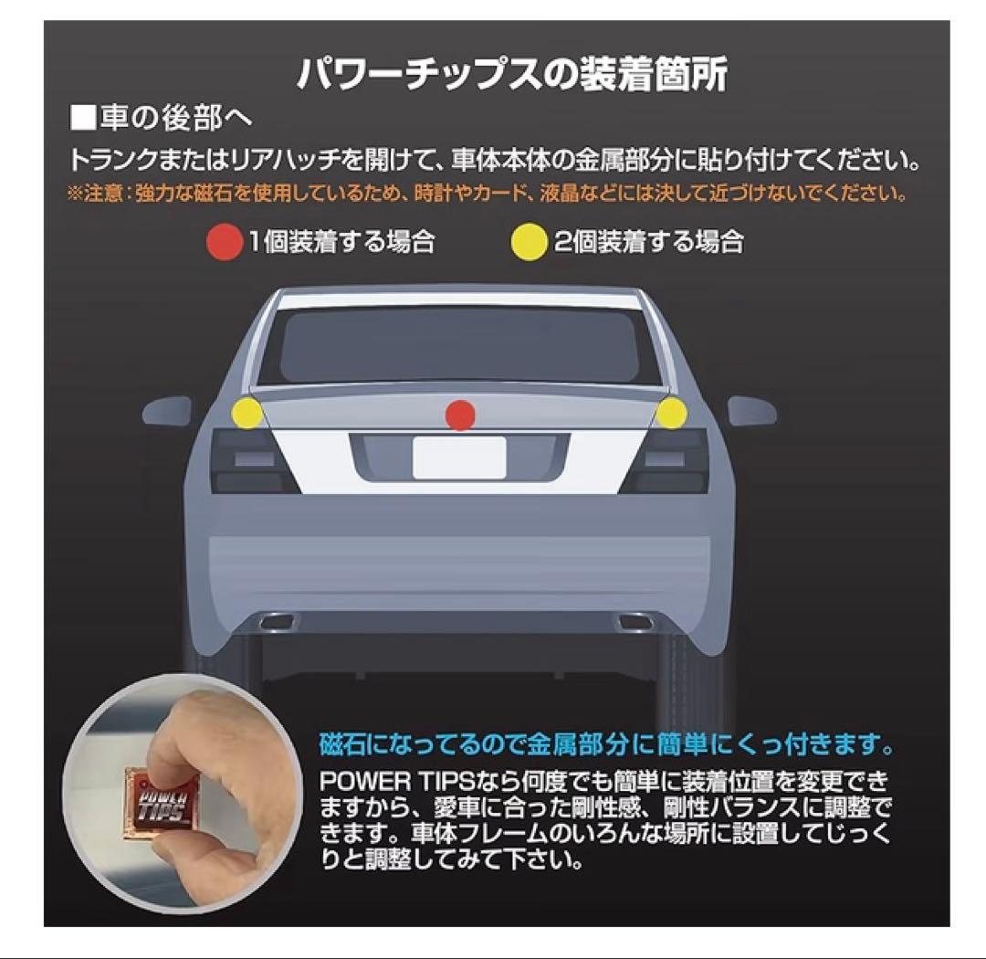a*a様 レプトン パワーチップス 4個 車パワーアップ/トルクアップなどに