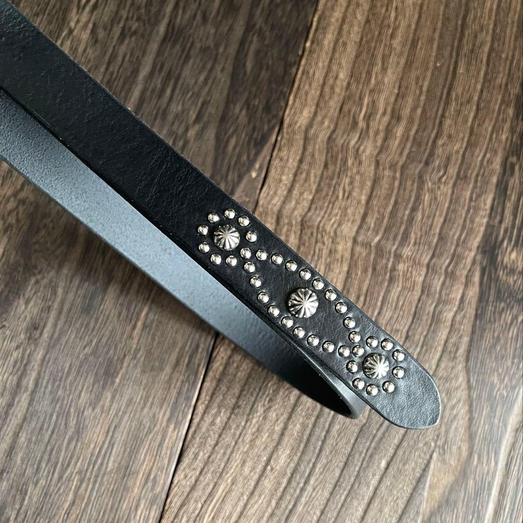 ナローロングベルト　シルバー　ミッスーリoval2 HTC CALEE