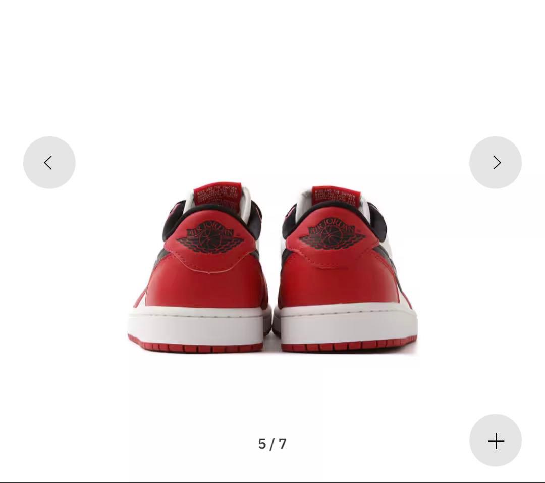ナイキ　NIKE AIR JORDAN1 LOW CHICAGO シカゴ