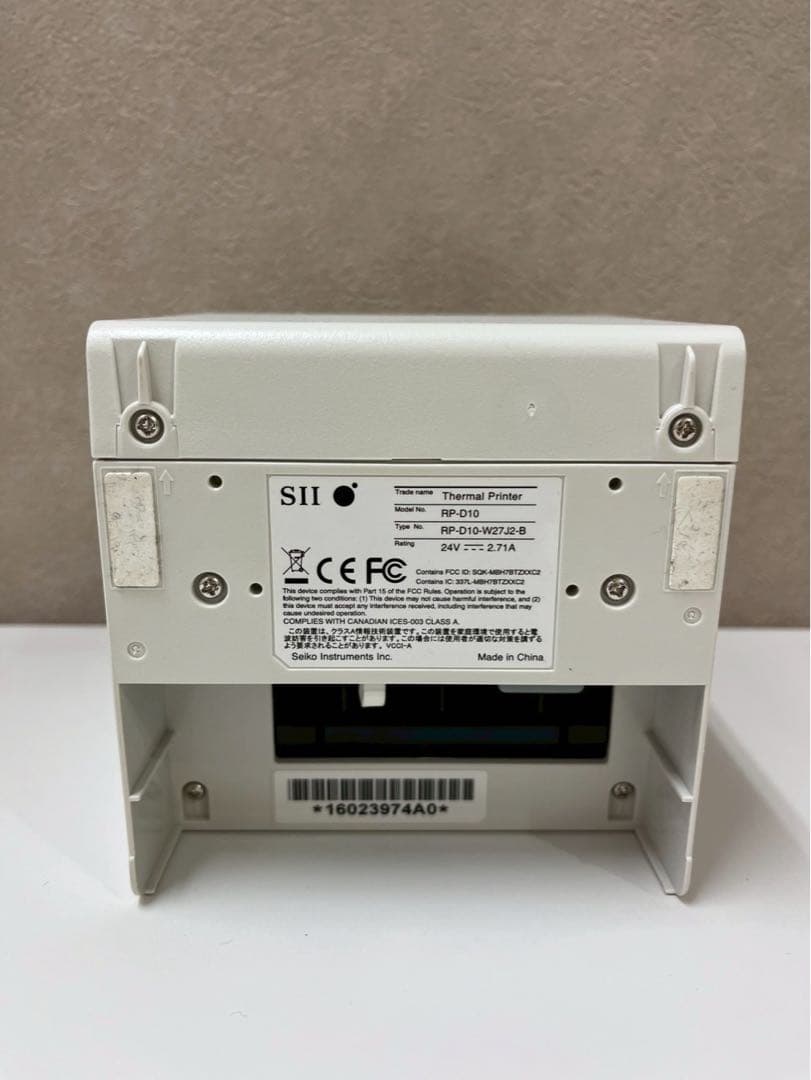 SII セイコーインスツル RP-D10 サーマルプリンター 美品 動作確認済み