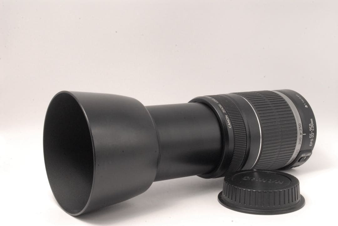 ✨レンズフード付✨Canon 純正 EF-S 55-250mm 望遠レンズ