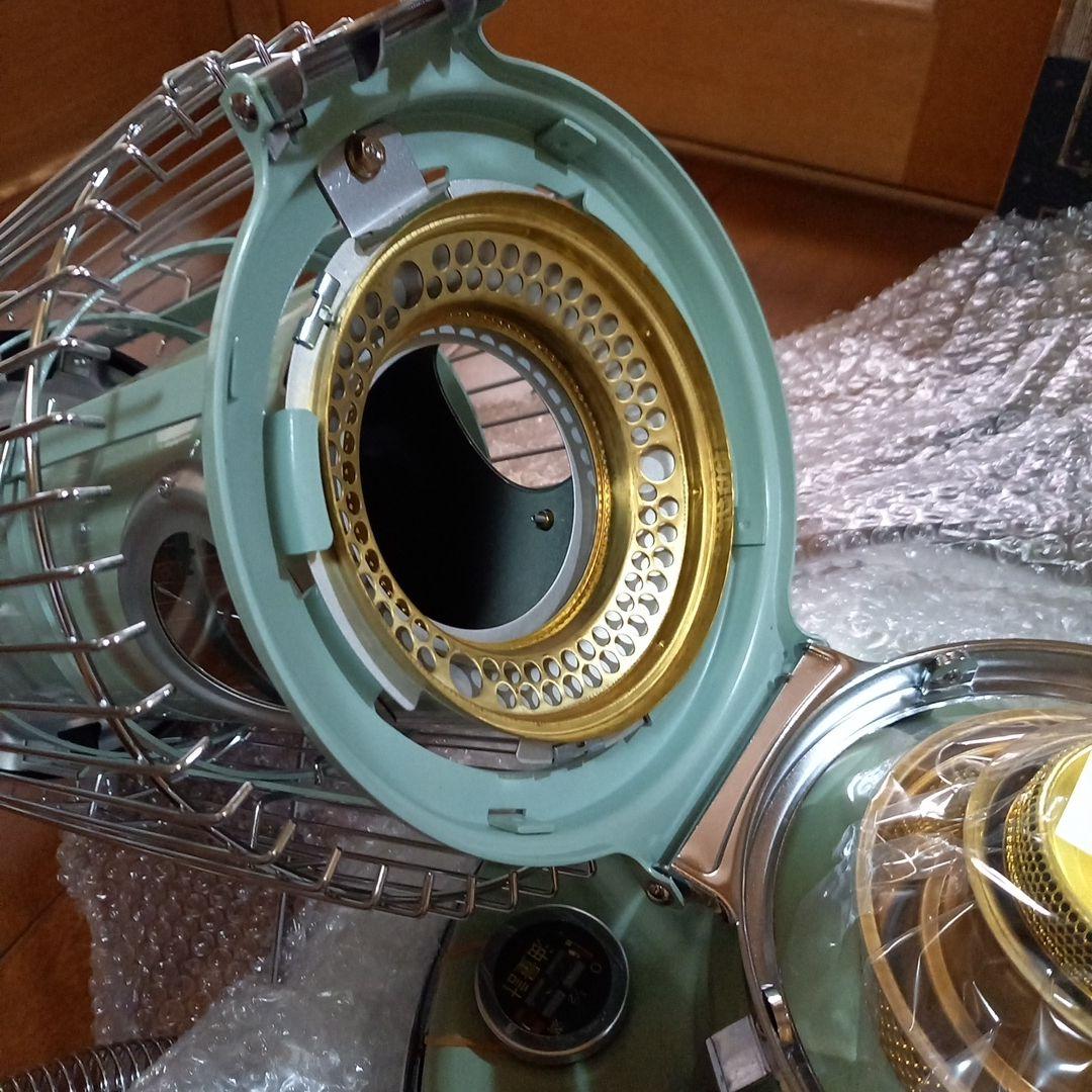 ロキ　最終価格　アラジン　石油ストーブ 緑色　新品未使用