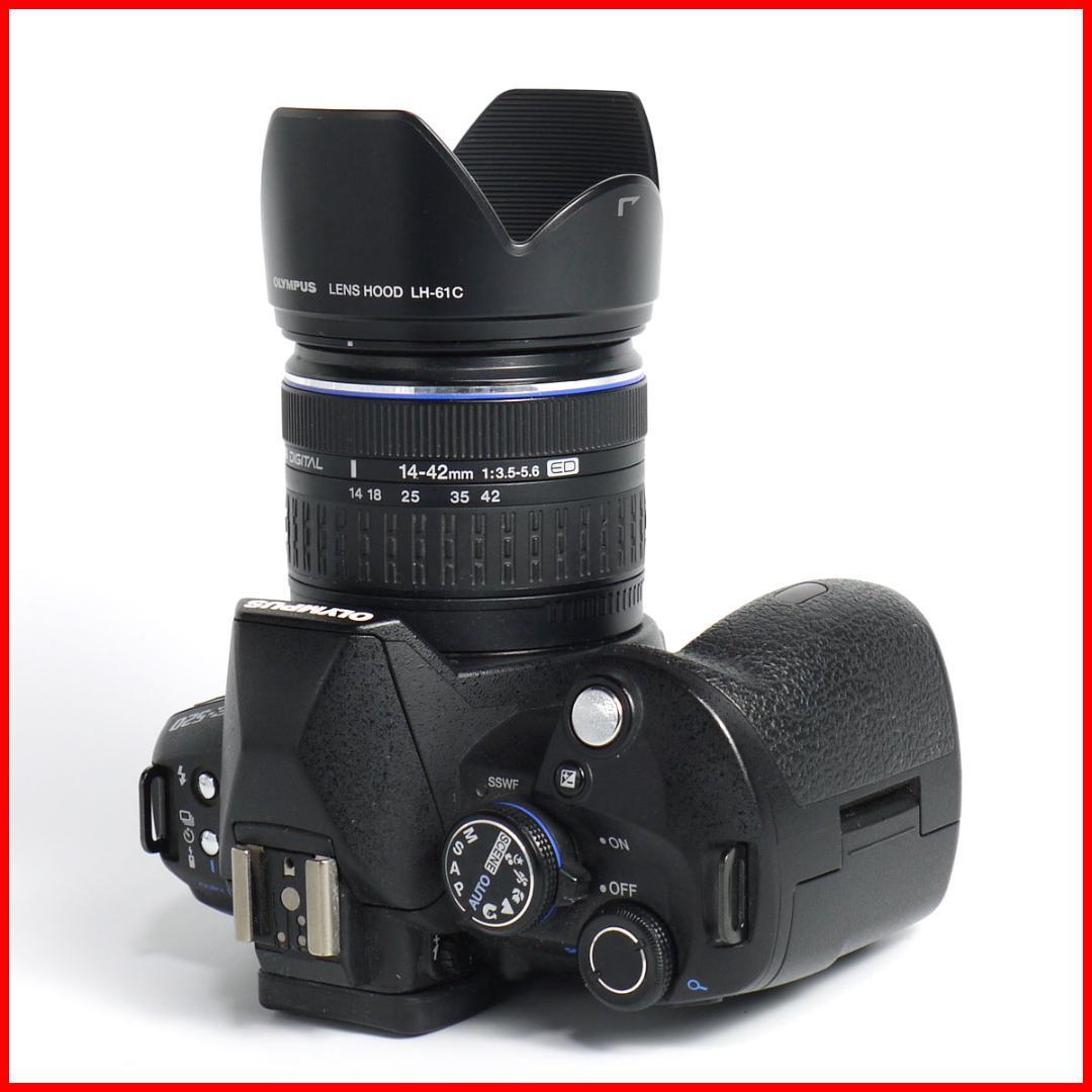 良上品 オリンパス E-520 ボディ 14-42mmレンズセット